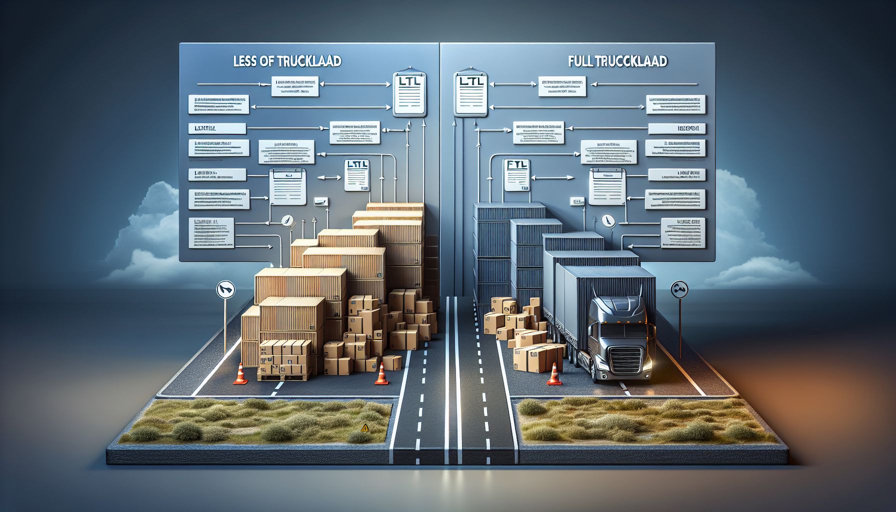 LTL and FTL transport options